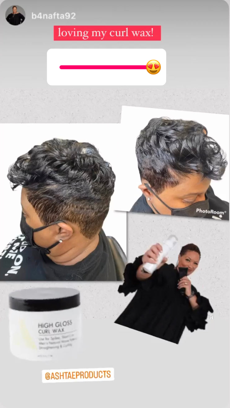 High Gloss Curl Wax
