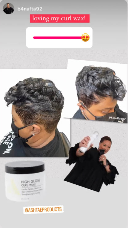 High Gloss Curl Wax